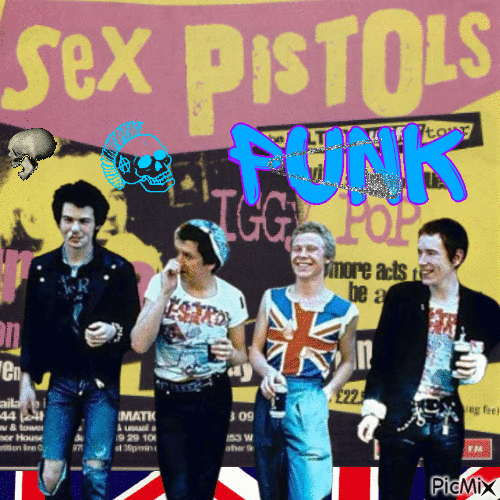 Sex Pistols - GIF animado grátis