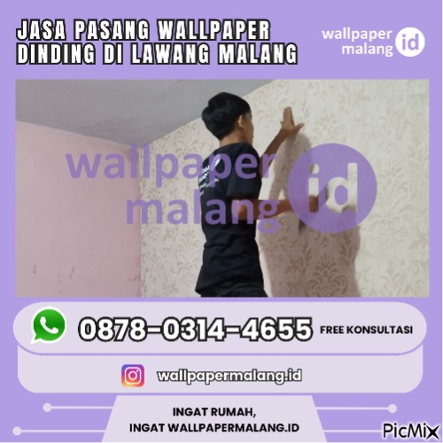 JASA PASANG WALLPAPER DINDING DI LAWANG MALANG - 無料png