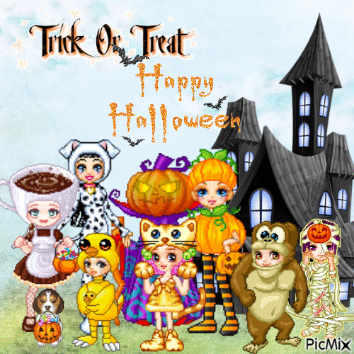 Happy Halloween ! - GIF animado gratis