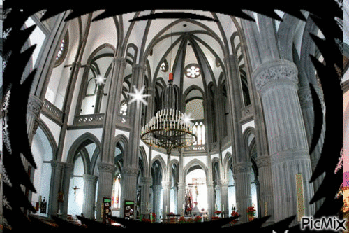 Catedral de Arucas - Nemokamas animacinis gif