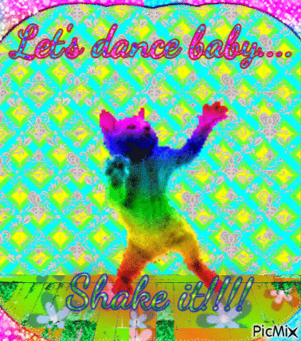Dancing Cat - Ingyenes animált GIF