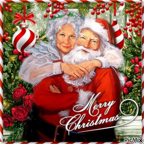 Mère et Père Noël - δωρεάν png