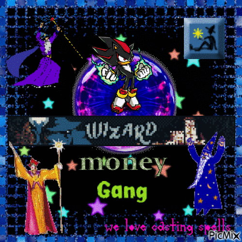 shadow wizard money gang - Бесплатный анимированный гифка