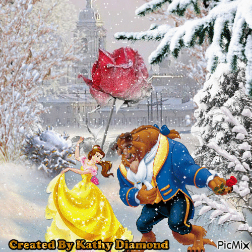Beauty And The Beast - Free animated GIF