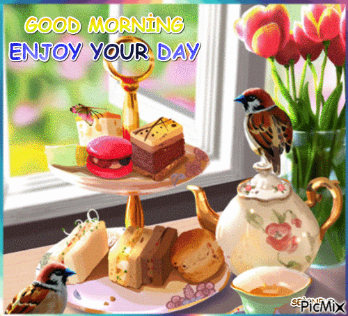 Good Morning Good Day GIF - Good Morning Good Day Breakfast