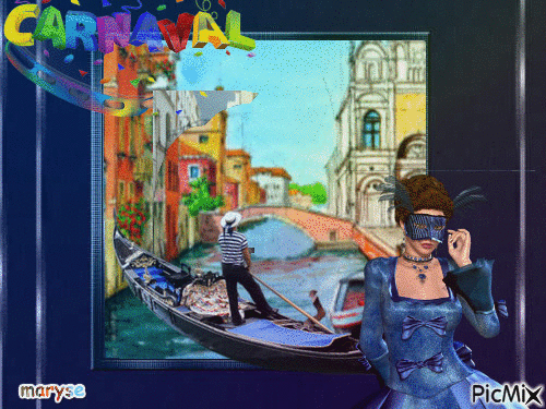Carnaval - Bezmaksas animēts GIF