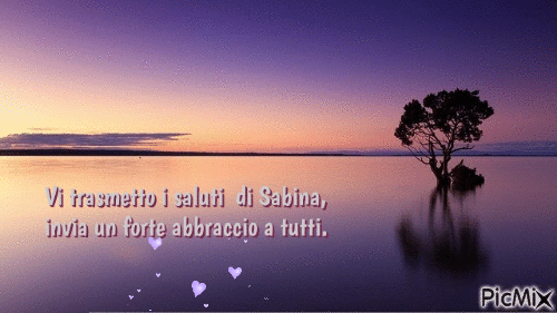 Saluti da Sabina - Бесплатный анимированный гифка