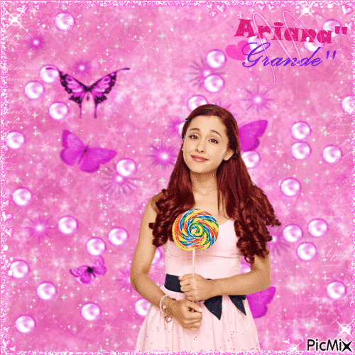 Ariana Grande - Zdarma animovaný GIF