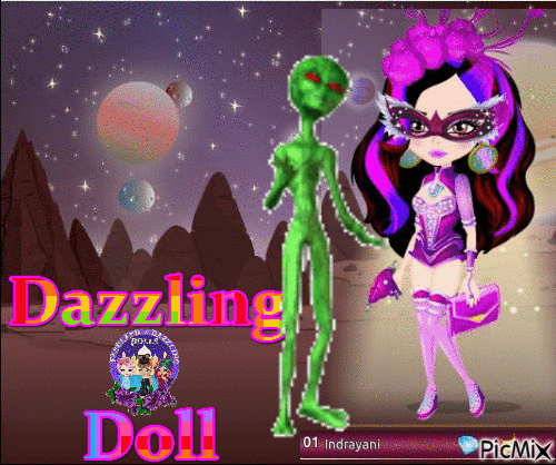 Dazzling - GIF animate gratis