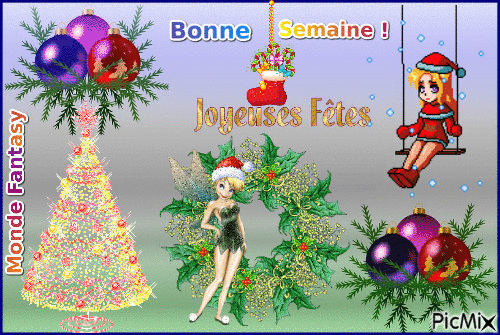 joyeuses fêtes - Zdarma animovaný GIF