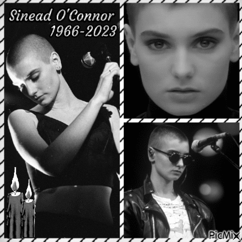 Hommage à Sinead O'Connor🕊🕊 - GIF animate gratis