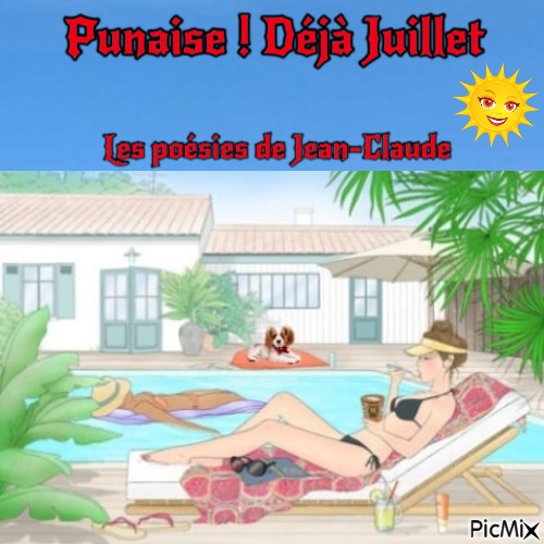 Bonjour Juillet - ücretsiz png