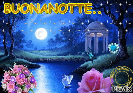 BUONANOTTE 10 - Безплатен анимиран GIF