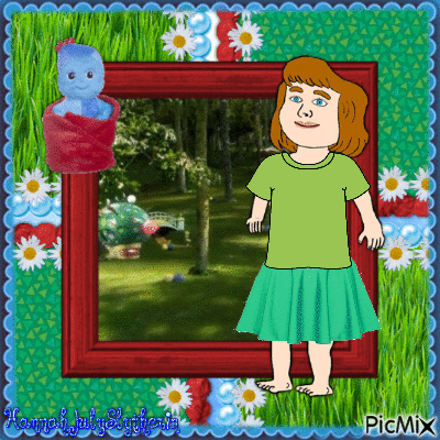 ((Baby goes to visit In The Night Garden)) - GIF animate gratis