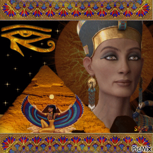 Nefertiti - Animovaný GIF zadarmo