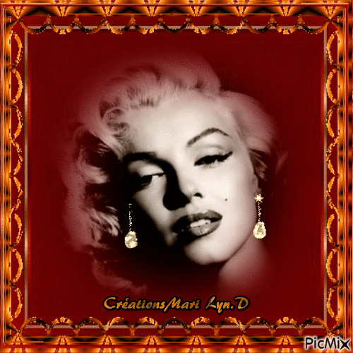 MARILYN ROUGE ET OR/MARY - 免费动画 GIF