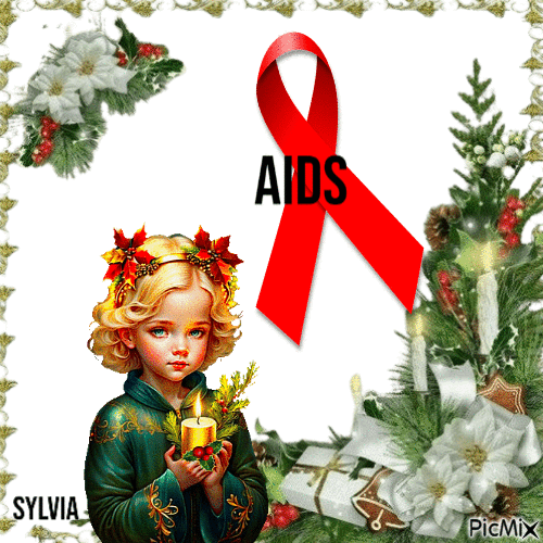 AIDS-Aufklärungsmonat - GIF animado grátis
