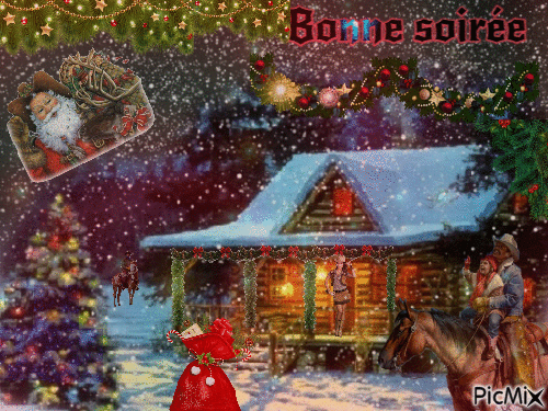 Noël dans l'ouest Américain 11 2020 - Безплатен анимиран GIF