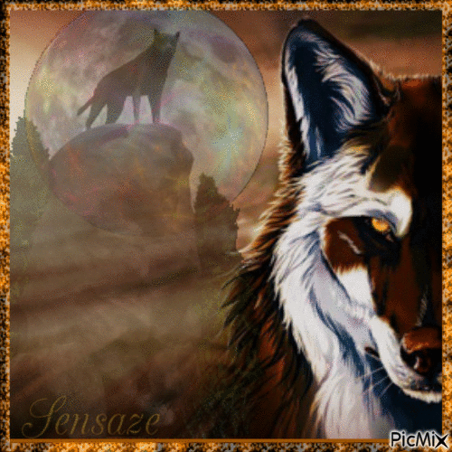 The Night of the Wolves - Nemokamas animacinis gif