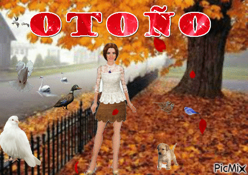 OTOÑO - Gratis animeret GIF