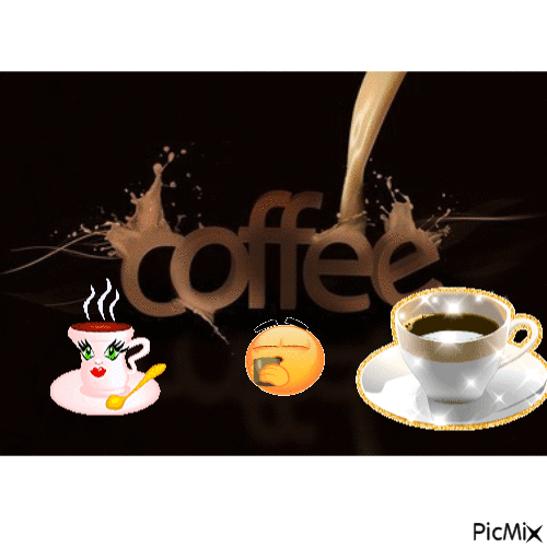 COFFEE - Nemokamas animacinis gif