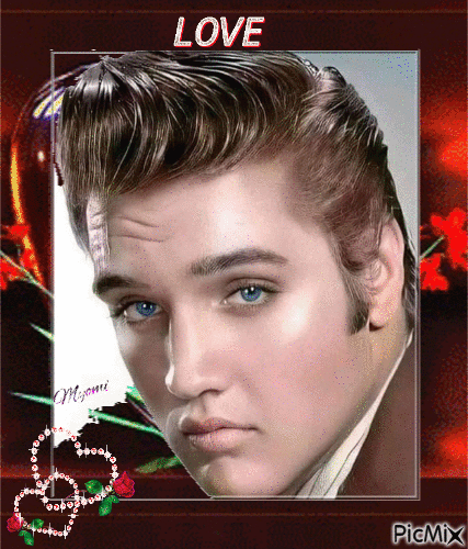 Elvis le King - Ilmainen animoitu GIF