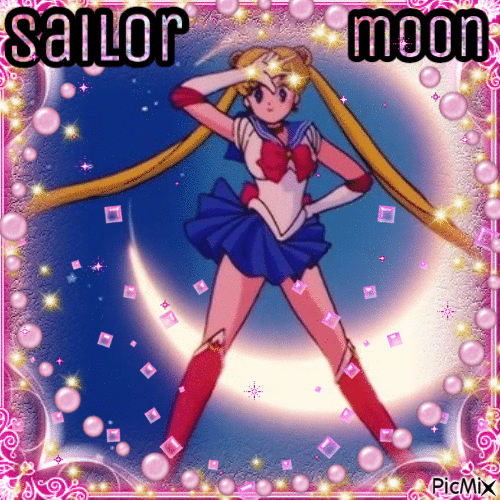 Sailor Moon 🌙 💖 - Δωρεάν κινούμενο GIF