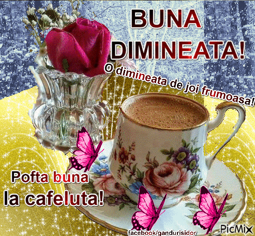 Buna dimineata! - Бесплатный анимированный гифка