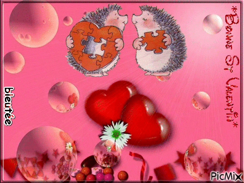 bonne ste valentin - Gratis animerad GIF