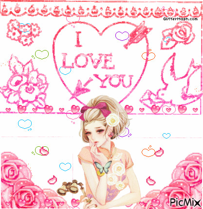 I Love You!♥ - GIF animate gratis