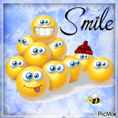 Smile - Ingyenes animált GIF