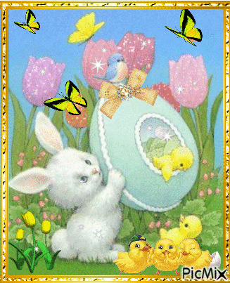 Easter time. - Безплатен анимиран GIF