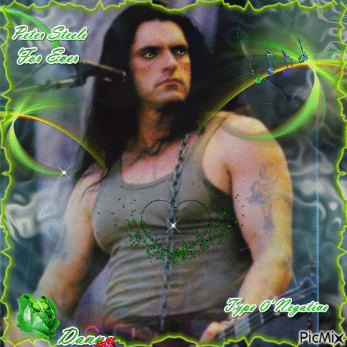 Peter Steele-chanteur Gothic Rock - Free animated GIF