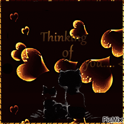 Thinking of you - 無料のアニメーション GIF