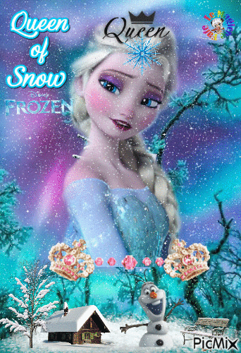 snow queen - Nemokamas animacinis gif