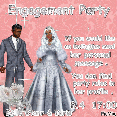Engagement party - Zdarma animovaný GIF