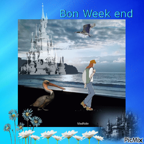 bon week end - Free animated GIF