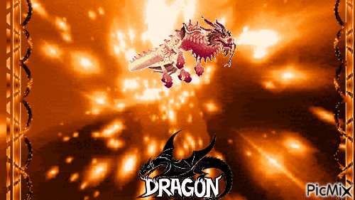 dragon flash - Gratis animerad GIF