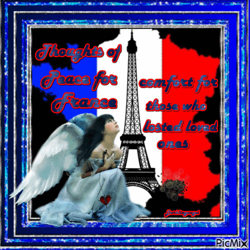 Peace for Paris - 無料のアニメーション GIF