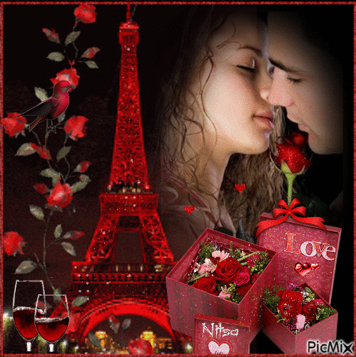 St-Valentin à Paris - Contest ❤️ - GIF animado grátis