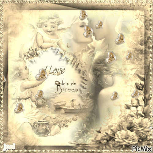 les anges de l amour - Bezmaksas animēts GIF