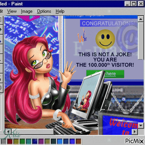 Internet des années 2000 - Zdarma animovaný GIF