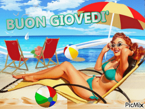 BUON GIOVEDI' - GIF animasi gratis