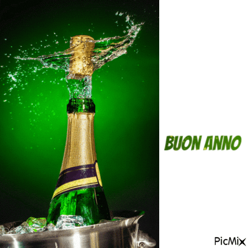 Buon anno 🎈 - Безплатен анимиран GIF