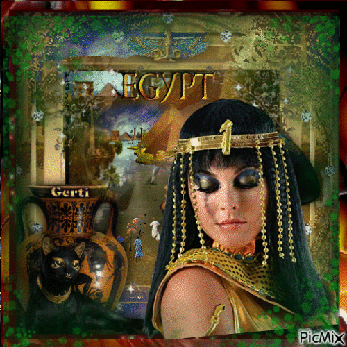 Ancient Egyptian  woman - Gratis geanimeerde GIF