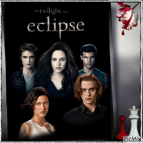 Twilight eclipse Poster - Ücretsiz animasyonlu GIF