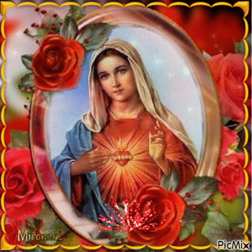 Virgin Maria - Animovaný GIF zadarmo