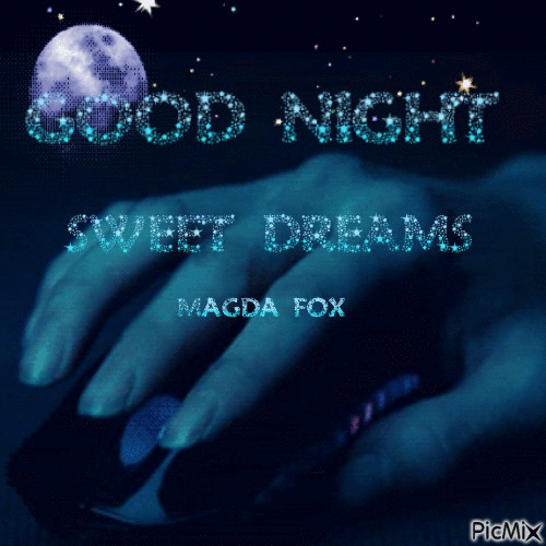 GOOD NIGHT - Бесплатный анимированный гифка