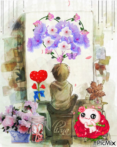 painting a bunch for the friends !!!!! - 免费动画 GIF