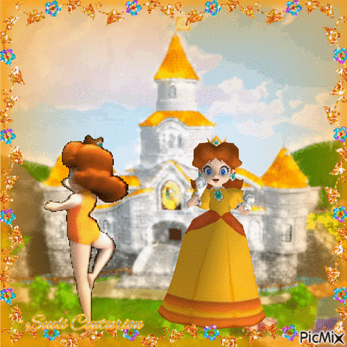 Princess Daisy | Nintendo - GIF animasi gratis